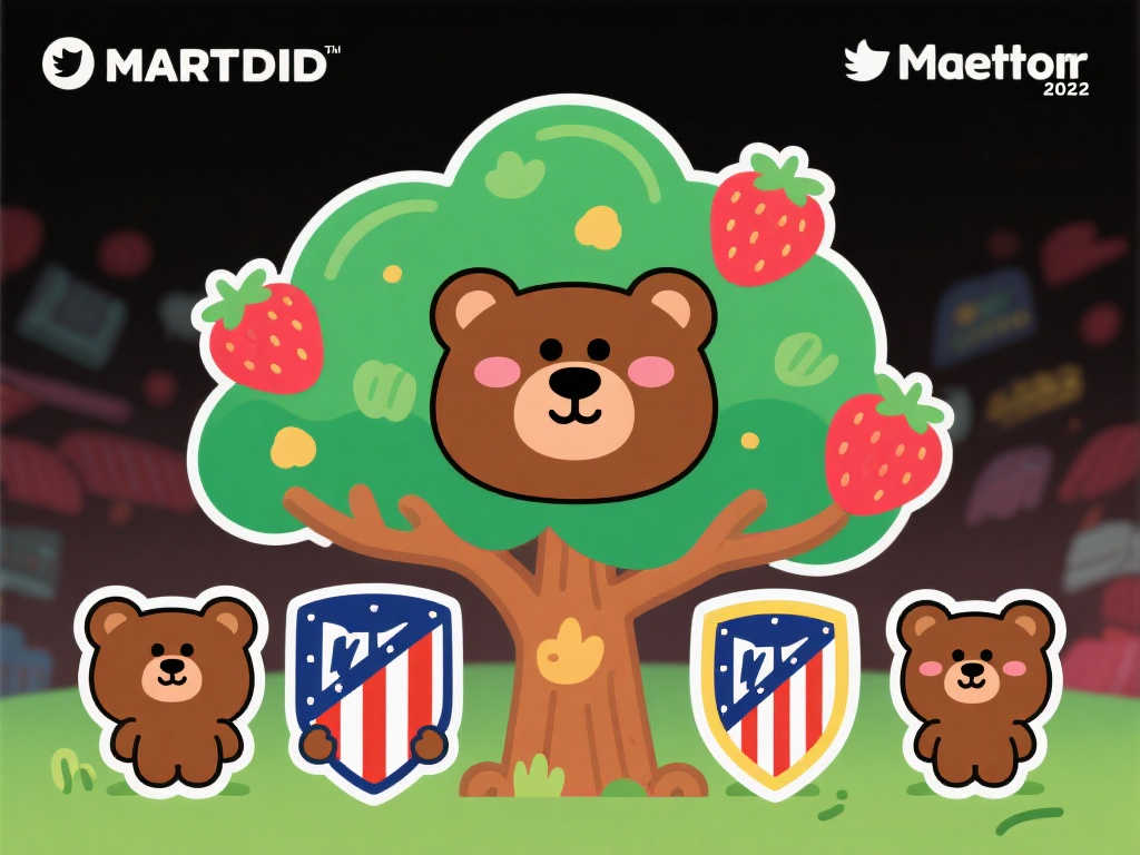 西甲球队标志萌化设计