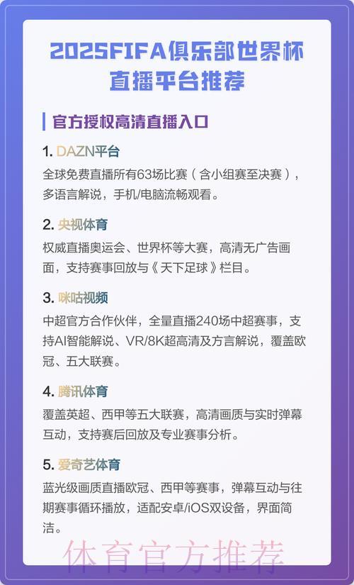 世界杯赛事直播注册平台精选推荐 世界杯赛事直播注册平台精选推荐